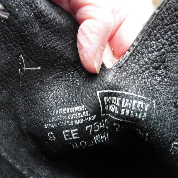 Cowboy Boots Men's Size 9 EE. Leather Uppers, Lining, Outsoles. Brand: Code West - Picture 8 of 8